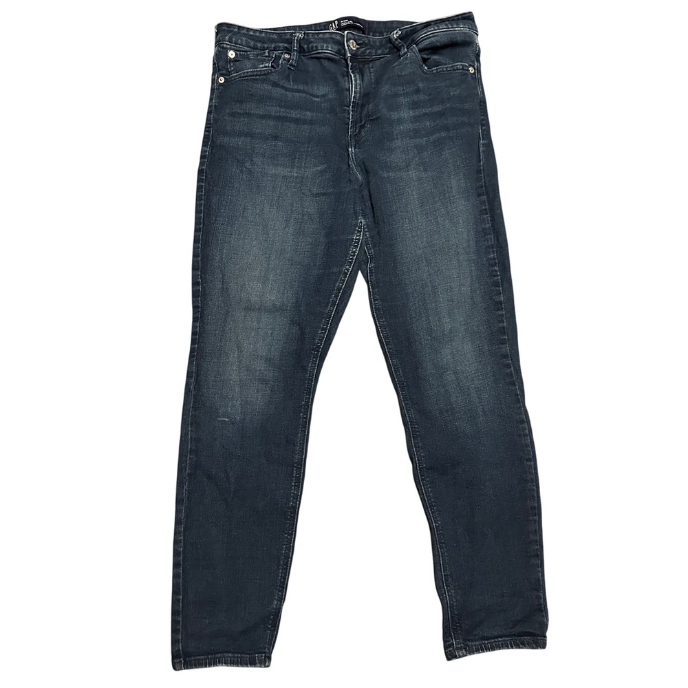 Gap Denim High Rise Universal Legging‎ Dark Wash Skinny Jeans Women's 16/33R